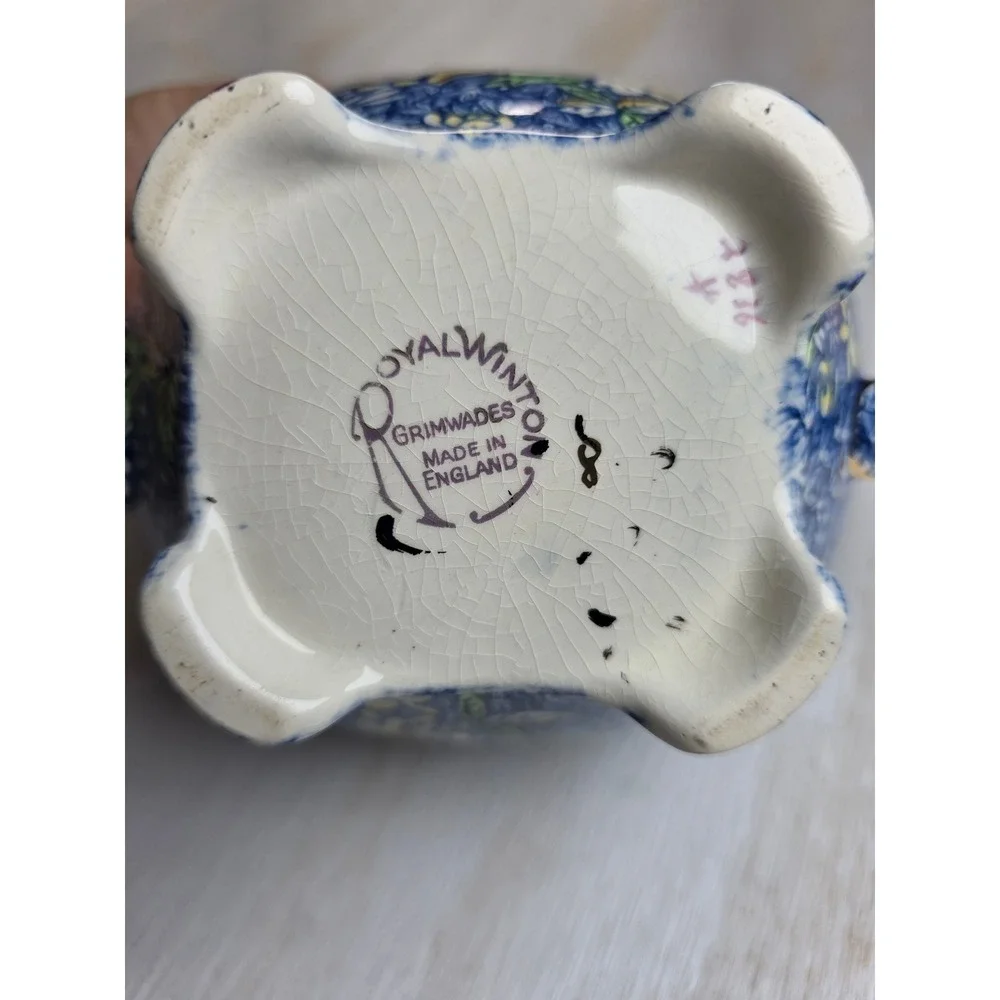Royal Winton Grimwades Summertime Chintz Teapot Vintage Floral Made in England